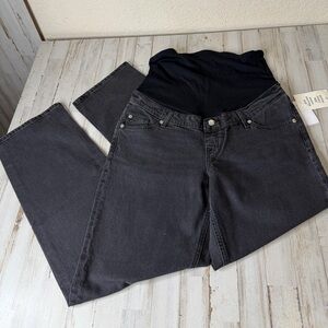 H&M Dark Gray Maternity Jeans